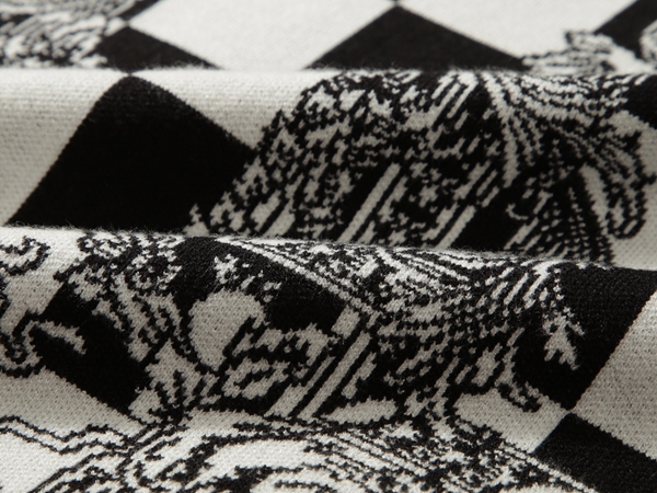 ブランドセーター素材ディテール